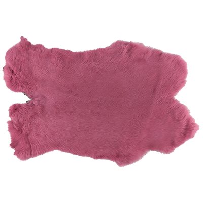 Medium Rabbit Fur - Pink