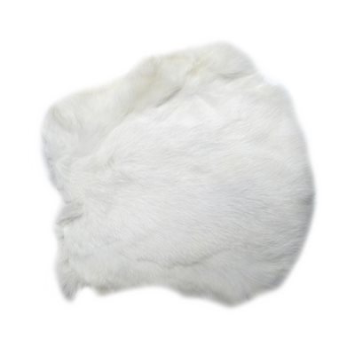 #1 Large Rabbit Fur - White