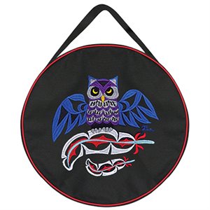 13" Drum Bag - Playful Owl
