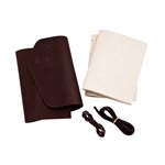 Leather Journal Kit - Brown 