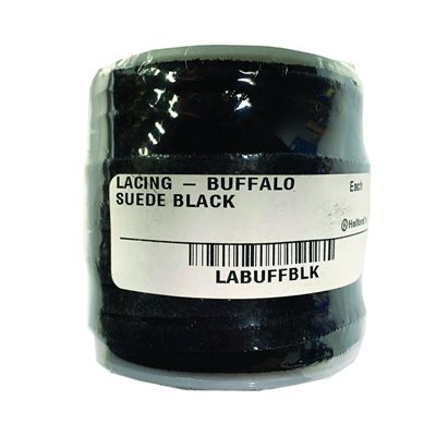 Buffalo Suede Lacing - Black
