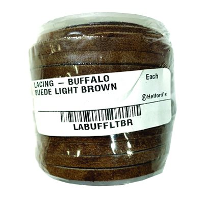 Buffalo Suede Lacing - Light Brown