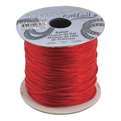 Rattail Lace - Red