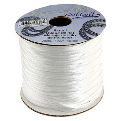 Rattail Lace - White