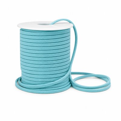 Faux Suede Lace - Turquoise