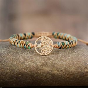 Bracelets - African Turquoise Tree Of Life 