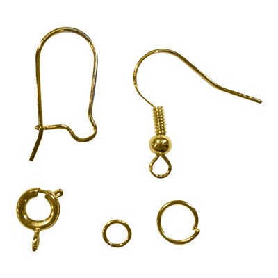 Assorted Findings Kit - Gold