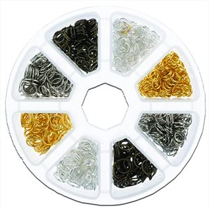 Assorted Jump Rings (1200 Pieces)