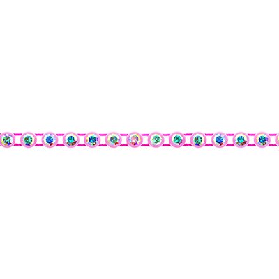 Rhinestone Banding - Light Pink/Crystal AB SS13