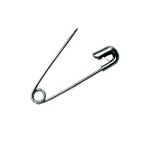 Safety Pins 1" Silver (100 per Package)