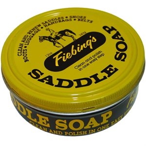  Saddle Soap, Black - 12oz