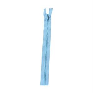 1 - Way Zippers 34" - Light Blue
