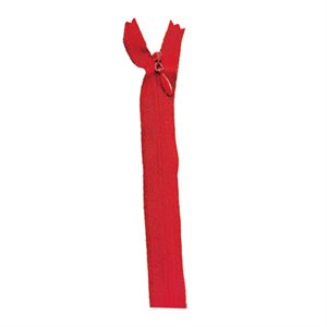 Invisible Zippers 10" - Red