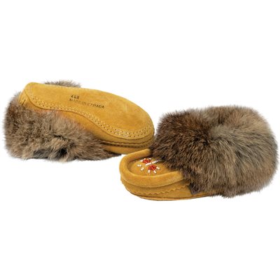 Child Moccasin - Indian Tan (Size 10)