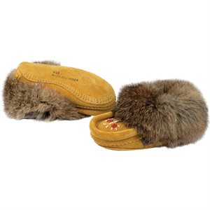 Child Moccasin - Indian Tan