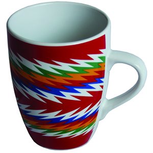 Ceramic Mug - Red Sash