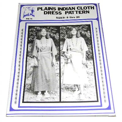 Plains Indian Cloth Dress Pattern