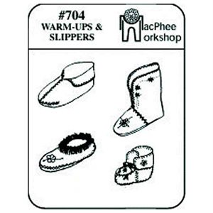 Multi-Size Warm-Up Slippers Pattern
