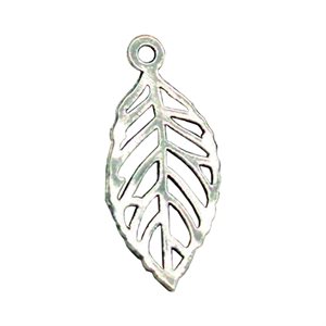 Ant. Silver Hollow Leaf (10 Pieces)