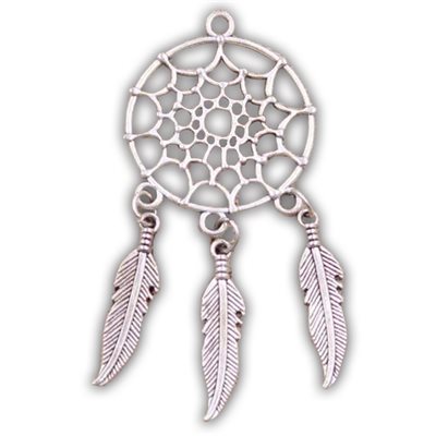 Dream Catcher with Feathers (10/Pkg)