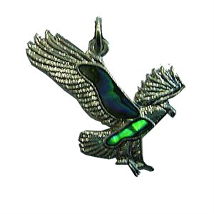 Pendant - Abalone Eagle