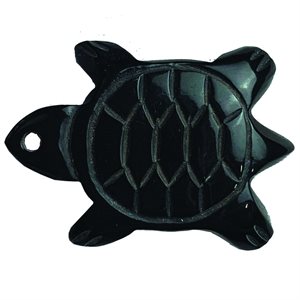 Pendant - Black Horn Tortoise (10/Package)