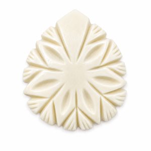Pendant - Bone Flower (10 Pieces)
