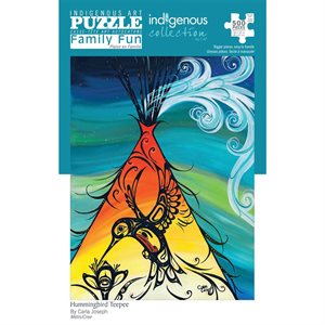 Puzzle - Hummingbird Teepee - 500Pc
