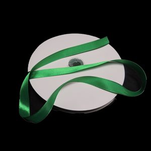 Satin Ribbon 5/8" - Green - 100 M/Roll