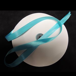 Satin Ribbon 5/8" - Turquoise - 100 M/Roll