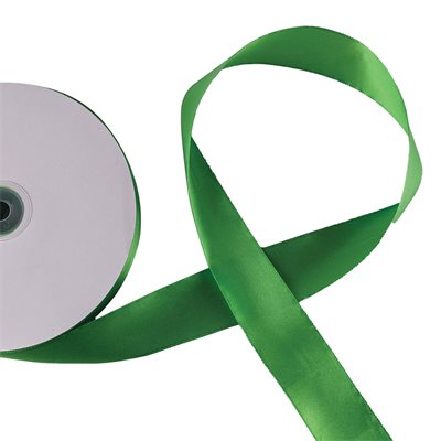 Satin Ribbon 1.5" - Bright Green - 100 Meters/Roll
