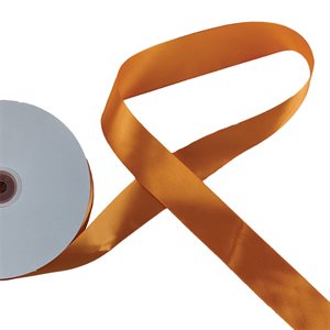 Satin Ribbon 1.5" - Orange - 100 Meters/Roll