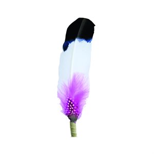 Spirit Feather w/ Pink (Compassion) 
