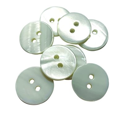 Shell - Mother Of Pearl 15mm (25 Pieces per Package)