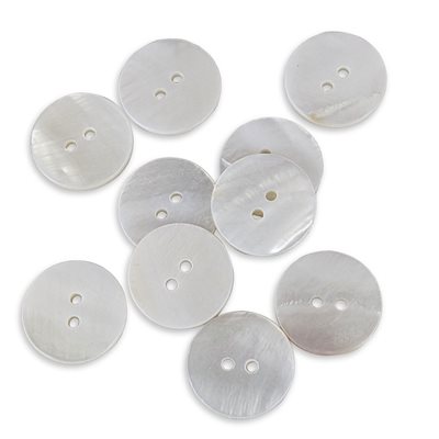 Shell - Mother Of Pearl 20mm (25 Pieces per Package)