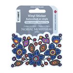 Vinyl Sticker - Flowers and Birds