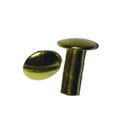Chicago Screws - Gold 1/2" (10 per Package)
