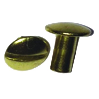Chicago Screws - Gold 3/8" (10 per Package)
